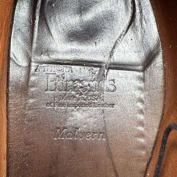 Allen Edmonds Malvern Mens Size 10 (E) Chukka Boots Brown Leather Made in USA - Picture 8 of 9